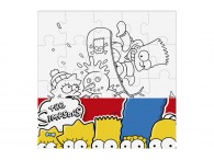 Puzzle The Simpsons Vymaluj si čtverec