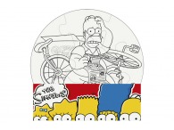 Puzzle The Simpsons Vymaluj si kruh