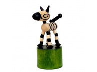 Malá mačkací figurka zebra