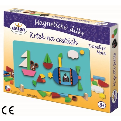 Magnetické dílky Krtek na cestách