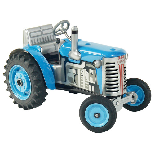 Traktor ZETOR modrý – plastové disky