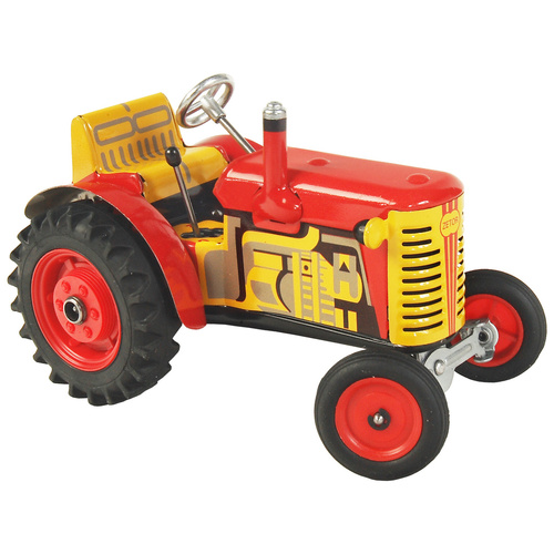 Traktor ZETOR červený – plastové disky