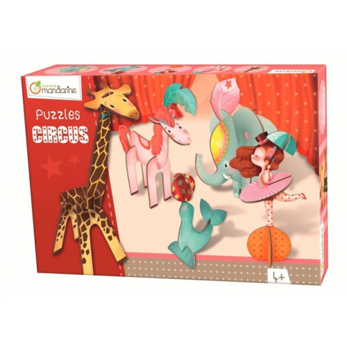 3D puzzle Dívka v cirkusu, Avenue Mandarine