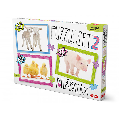 Puzzle SET 2 Mláďátka