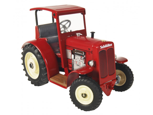 Traktor SCHLÜTER DS 25 se střechou červený