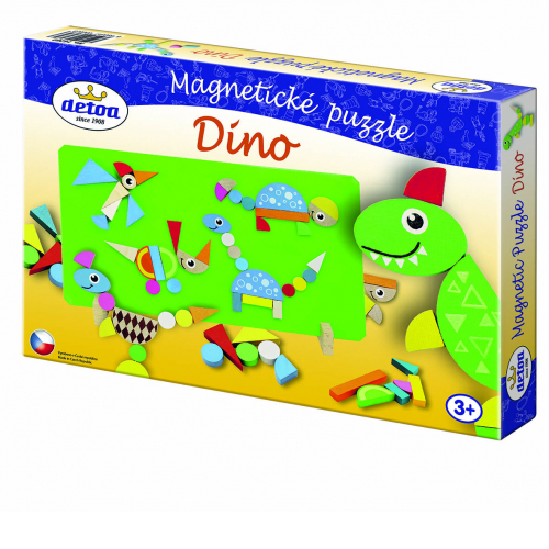 Detoa Magnetické puzzle Dino