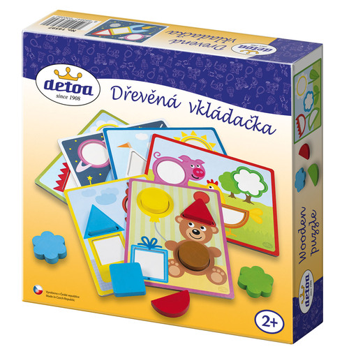 DETOA Dřevěná vkládačka