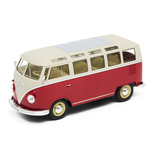 Welly Volkswagen T1 Bus (1963) 1:24 červený