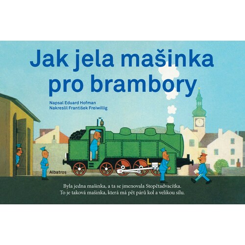 Knížka leporelo Jak jela mašinka pro brambory