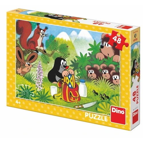 Puzzle Krtek a svačina 48 dílků